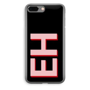 Monogram: iPhone 8 Plus Transparant Hoesje