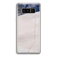 Stone White: Samsung Galaxy Note 8 Transparant Hoesje