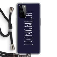 Joengneuh!: OnePlus 9 Pro Transparant Hoesje met koord