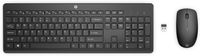 HP 230 Draadloos Toetsenbord en Muis Toetsenbord Zwart