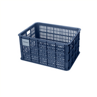 Basil fietskrat m - medium - 29.5 liter - blauw