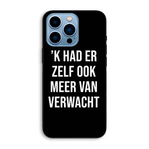Meer verwacht - Zwart: iPhone 13 Pro Max Biologisch afbreekbaar hoesje