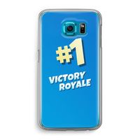Victory Royale: Samsung Galaxy S6 Transparant Hoesje