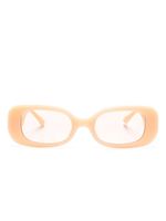 Linda Farrow lunettes de soleil Lola à monture rectangulaire - Tons neutres - thumbnail