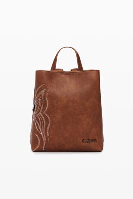 S rugzak met vlinder - BROWN - U