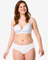 HEMA Dameshipster katoen - 2 stuks wit (wit)