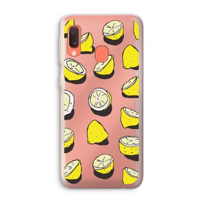 When Life Gives You Lemons...: Samsung Galaxy A20e Transparant Hoesje