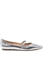 Stuart Weitzman ballerines Emilia à boucle - Argent