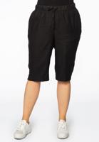 Yoek Bermuda | Zwart | Maat 46/48 Yoek Bermuda | Zwart | Maat 46/48
