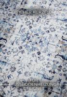 Hanse Home - ELLE Decoration Imagination Shortpile Rug Saveh Cream Blue - 80x150 cm