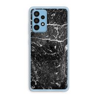 Zwart marmer: Samsung Galaxy A52 Transparant Hoesje
