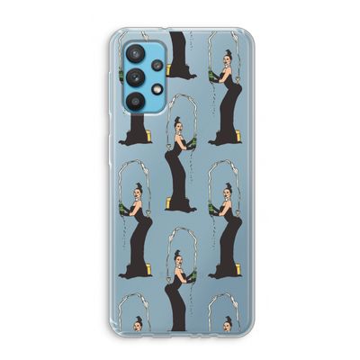 Pop Some Kim: Samsung Galaxy A32 4G Transparant Hoesje