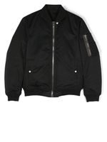 Rick Owens Kids veste bomber Flight - Noir