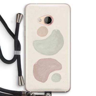 Geo #10: HTC U Play Transparant Hoesje met koord