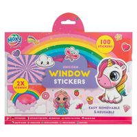 Creative Craft Group Raamstickers met 2 sticker scenes - eenhoorn, 100st. Creative Craft Group Raamstickers met 2 sticker scenes - eenhoorn, 100st.