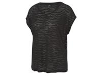 CRIVIT Dames sportshirt (S (36/38), Zwart met print)