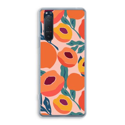 Perzik: Sony Xperia 5 II Transparant Hoesje