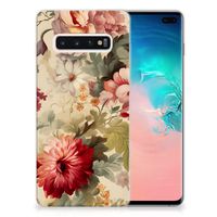 TPU Case voor Samsung Galaxy S10 Plus Bloemen