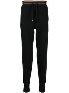 Paul Smith pantalon de jogging à rayures latérales - Noir