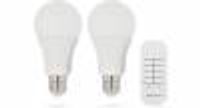 Smartwares SH4-99550 LED bulb schakelset - 2x 7W LED-lampen+ AB