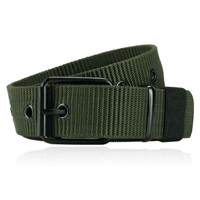 LGT JWLS Gepereforeerde Canvas Riem in Army Green - Heren-110cm