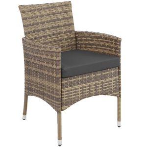 tectake - Wicker zitgroep Luzern natuur SKU: 403703