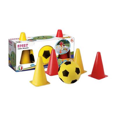 Androni Soft voetbal met 4 pionnen
