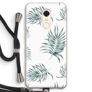 Simple leaves: Xiaomi Redmi 5 Transparant Hoesje met koord