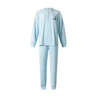 Lunatex dames pyjama badstof - Blauw