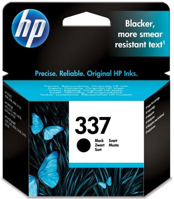 HP inktcartridge 337, 420 pagina&apos;s, OEM C9364EE, zwart