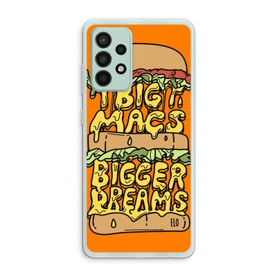 Big Macs Bigger Dreams: Samsung Galaxy A52s 5G Transparant Hoesje
