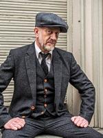 Maatpak Voor Heren | 3-delig Pak | Klassiek Zwart Gespikkeld | Thomas Shelby | Peaky Blinders | Peaky Blinders