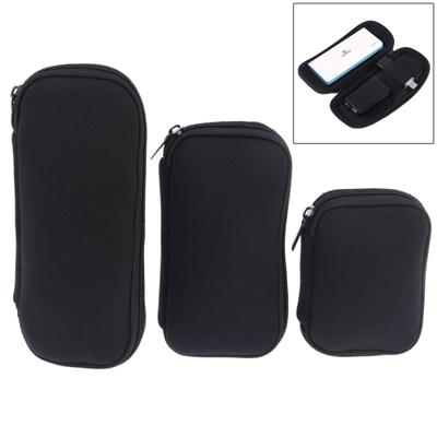 3 in 1 neopreen U schijf opslag zak cover (zwart)