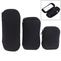 3 in 1 neopreen U schijf opslag zak cover (zwart)