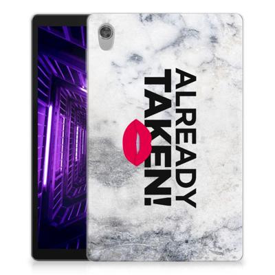 Lenovo Tab M10 HD (2de generatie) Back cover met naam Already Taken White
