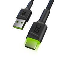 Green Cell KABGC06 USB-kabel 1,2 m USB A USB C Zwart
