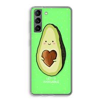 Avocuddle: Samsung Galaxy S21 Transparant Hoesje