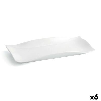 Eetbord Quid Gastro Fun Wit Keramisch 29,5 x 11 x 3 cm (6 Stuks)