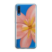 Pink Ellila Flower: Samsung Galaxy A50 Transparant Hoesje