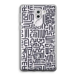 Moroccan Print: Honor 6X Transparant Hoesje