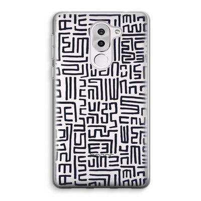 Moroccan Print: Honor 6X Transparant Hoesje