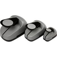 Creativ Company Ponsen set, cirkel, afm 25+49+75 mm, 3 stuk/ 1 doos