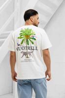 Quotrell Jungle T-Shirt Heren Wit/Zwart - Maat S - Kleur: Wit | Soccerfanshop