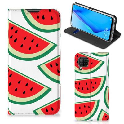 Huawei P40 Lite | Flip Style Cover | Watermelons