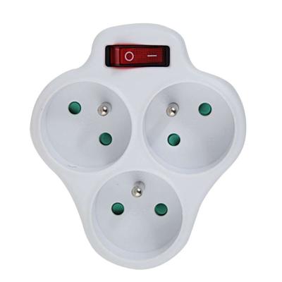 Esperanza ELK304W Elektrische verdeler 3 stopcontacten Wit