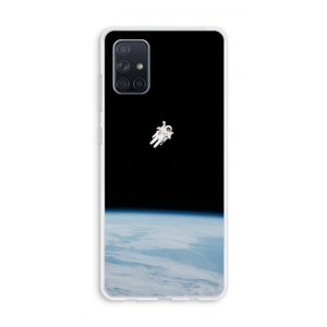 Alone in Space: Galaxy A71 Transparant Hoesje