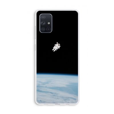 Alone in Space: Galaxy A71 Transparant Hoesje