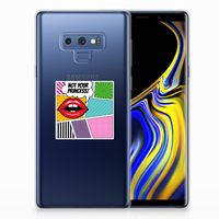 Samsung Galaxy Note 9 Silicone Back Cover Popart Princess