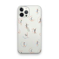 Dancing #3: iPhone 12 Pro Max Transparant Hoesje
