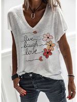 Casual Cotton-Blend T-shirt - thumbnail